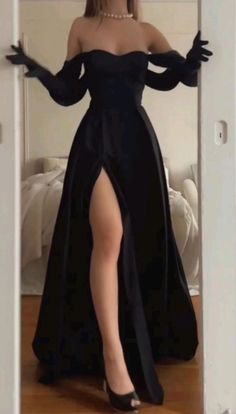 Unique Formal Dresses, Classy Prom, Outfit Elegant, Prom Dresses Black, Classy Prom Dresses, Cute Prom Dresses