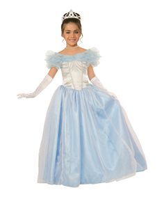 Blue Happily Ever After Princess Dress-Up Outfit - Kids Cinderella Costume Kids, Cinderella Fancy Dress, Cinderella Halloween Costume, Fancy Dress Halloween Costumes, Princess Halloween Costume, Costumes Dresses, Cinderella Costume