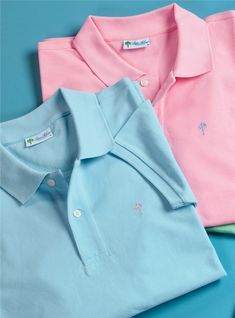 Ben Silver Palmetto Polo Shirts - The Ben Silver Collection Sea Green Paint, Polo Shirt Outfit, Polo Shirt Outfit Men, Ben Silver, Stylish Men Wear, Shirt Outfit Men, Mens Polo T Shirts, Men Stylish Dress, Men Wear