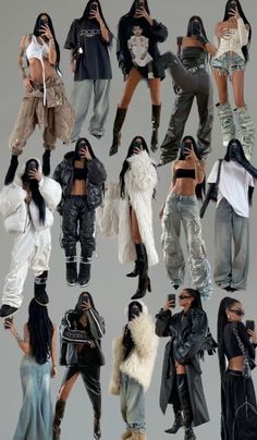 Streetwear Fashion Show Outfit, Dressy Streetwear Fashion, Fire Lady Style, Baddies Aesthetic Outfits, Different Aesthetics Fashion Types, Work Outfits Boots, Retro Aesthetic Outfit Ideas, Chris Brown Concert Outfit Ideas, Cute Outfits Party