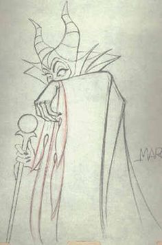 Maleficent Maleficent Sketch, Expressions Animation, Maleficent Art, Character Design Disney, Illustration Expressions, Marc Davis, Disney Artists, Animation Studios, Disney Concept Art