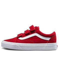 Vans Old Skool Red Unisex VN0A3D29RXK (SNKR/Skate/Casual/Velcro/Low Top) Old School Vans, Red Vans, Little Boy Fashion, Old Skool, Vans Old Skool, Boy Fashion, Old School, Red