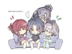 Cucumber On Face, Pajamas Purple, Blade Honkai Star Rail, Kafka Honkai Star Rail, Blade Honkai