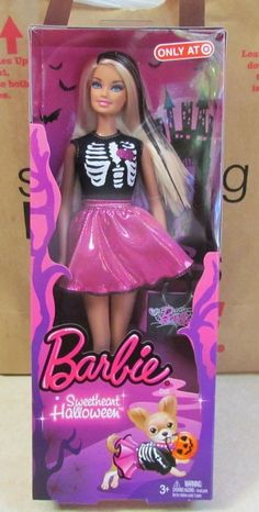 a barbie doll in a halloween costume