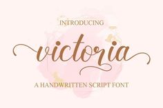 Victoria Font Victoria Tattoo, How To Write Wedding Invitations, Monoline Font, Casual Fonts, Free Handwriting