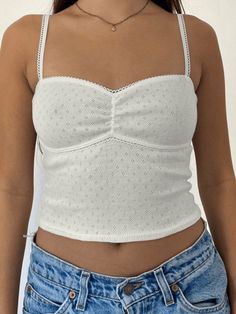 Vintage Lace Trim Crop Cami Top - AnotherChill Crop Top Aesthetic, Tøp Aesthetic, Floral Embellishment, Street Y2k, Crop Cami Top, Bandeau Tops, Black Cami Top, Korean Streetwear, Corset Crop Top