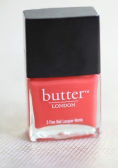 nail color of the summer Butter Nail Polish, Manicure Products, Butter London Nail Polish, Coral Nail, Coral Nail Polish, Nail Laquer, Nail Files