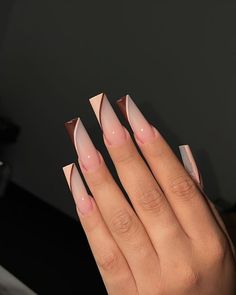 Colored Acrylic Nails, Acrylic Nails Coffin Pink