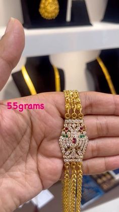 Avalakki Sara Gold, Ganda Berunda, Chandra Haram, Cycle Chain, Antique Necklace Gold, Coral Jewelry Set, Long Haram, Delicate Gold Jewelry, Gold Bangles For Women