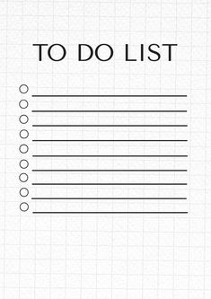 a to do list is shown with lines and dots on the bottom right corner,