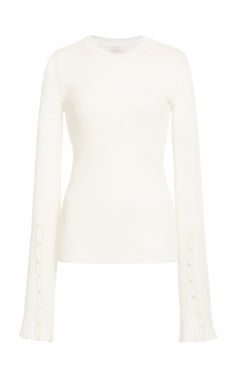 Lace Knit Top, Chloe Fashion, Fantasy Gowns, Airport Style, Cashmere Wool, Lace Knitting, Moda Operandi, Fashion Collection