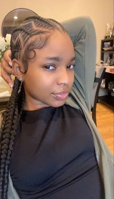 Braids Hairstyles Pictures, Braided Cornrow Hairstyles, Cute Box Braids Hairstyles, Quick Braided Hairstyles, Protective Hairstyles Braids, Feed In Braid