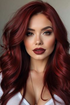 Red Halo Hair, Hair Accessories Trend, Warm Red Hair, Nurse Hair, Red Hair Trends, Red Hair Accessories, Hair Science, Wine Red Hair, Red Hair Inspo