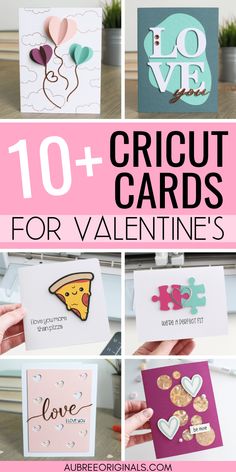 diy valentine card ideas, Cricut card tutorials Valentine's Cricut Projects, Cricut Valentine Ideas, Valentine Card Ideas, Cricut Valentines Projects, Cricut Valentine, Valentines Day Cards Diy, Cricut Birthday Cards, Valentines Day Cards Handmade, Cricut Birthday