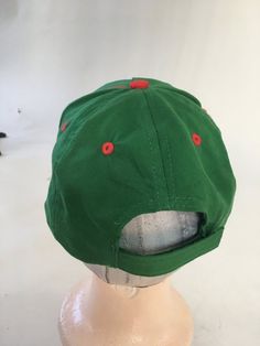 Early 2000's green Castrol baseball cap.Adjustable Measurements:Circumference expanded: 25"Circumference neutral: 22.5"Circumference collapsed: 19.5Depth: 3"Bill length: 3" Green Six-panel Trucker Hat For Sports, Green Cotton Trucker Hat With Flat Bill, Green Cotton Baseball Cap One Size Fits Most, Green Cotton Dad Hat With Flat Bill, Green Visor Baseball Cap For Sports Events, Green Visor Baseball Cap For Sports, Vintage Green Adjustable Snapback Hat, Green Baseball Cap Visor For Sports Events, Vintage Green Cotton Baseball Cap