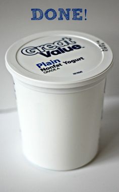 an ice cream container is shown with the words don't break enough value on it