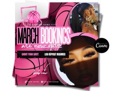 a flyer for a women's fashion show with an image of a basketball player