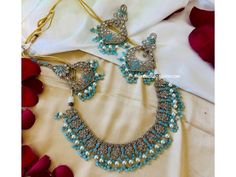 Desi Jewelry, Indian Jewelry Set, Polki Necklace Set, Necklace Set Indian, Wedding Jewelry Set, Polki Necklace, Indian Jewelry Sets, Wedding Jewelry Sets, Indian Jewelry