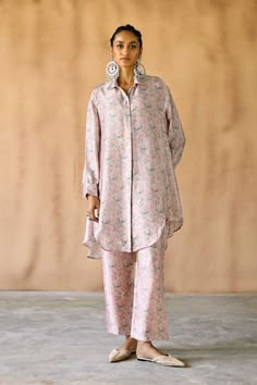 Shirt Coord Set, Modest Cord Set, Co Ords Outfits Indian Wedding, Designer Coord Sets For Women, Co Ord Sets Pants Indian, Indian Co Ord Set, Co-ord Sets, Pooja Jain, Cotton Co Ord Sets