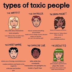 Types of toxic people and why you should avoid them Compulsive Liar, Toxic Friends, Types Of People, Toxic People, Mental And Emotional Health, Psychology Facts, Self Care Activities, Toxic Relationships, Narcissism