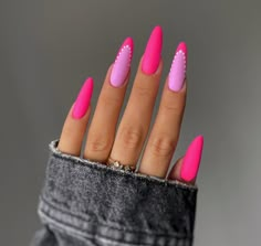 French Nail Designs Almond, Chrome Valentines Nails, Pink Heart Nail Designs, Pink Nails Pastel, January Nails Ideas Simple, Nails Pastel Pink, Simple Holiday Nails, Nails Ideas French, French Nails Pink