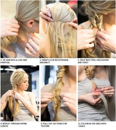 Hair Sketch, Hair Extentions, Braids With Extensions, Love Hair, Hair Dos, Hair Updos, Diy Hairstyles, Pretty Hairstyles, Hair Hacks