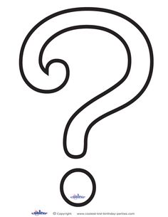 a question mark is shown in the shape of a black and white question mark with an outline