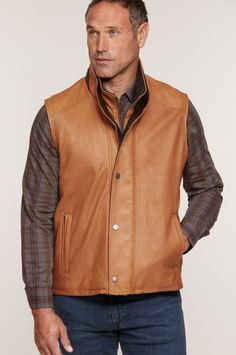 Catalog Search | Overland Winter Leather Jacket For Layering, Winter Leather Jacket For Casual Wear, Luxury Winter Vest For Workwear, Luxury Winter Workwear Vest, Luxury Vest For Fall Workwear, Classic Leather Outerwear With Faux Front Pockets, Fitted Leather Outerwear For Layering, Leather Winter Vest With Pockets, Leather Vest With Pockets For Fall