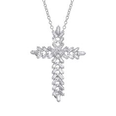 SC37214986_1000x1000 Elegant Cross Shaped Jewelry With Baguette Diamonds, Elegant Cross Jewelry With Baguette Diamonds, Baguette Diamond Cross Pendant Jewelry For Gifts, Diamond Cross Necklace, Diamond Baguette, Diamond Cross, Cross Jewelry, Baguette Diamond, 14kt Gold