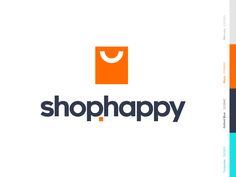 the logo for shophappy, an online store that sells products and services