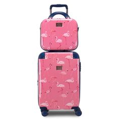 Luggage Sets Cute, Luggage Ideas, Hardside Luggage Sets, Pink Luggage, Cute Suitcases, Cute Luggage, Travel Bag Set, Stylish Luggage