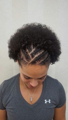 Dye Ideas For Curly Hair, Protective 4c Hairstyles, Afro Bun Hairstyles, Hair Ribbon Hairstyles, Afro Bun, Cornrow Styles, Short Afro Hairstyles, Short Natural Curly Hair