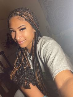 Normal Braids, Blk Hairstyles, Peekaboo Braids, 2024 Era, Afro Braids, Braided Hair Tutorial, Hairstyles Pictures, Types Of Braids, Cute Curly Hairstyles