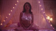 Maddie Perez, Maddy Perez, Pink Room, Gen Z, Lingerie, Bra, Bedroom, Pink