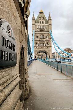 the tower bridge in london is very tall