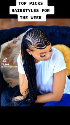 Hair Braids 2022, Braids Black Hair, Quick Braids, Natural Hair Stylists, Feed In Braids Hairstyles, African Hair Braiding Styles, Braids Hairstyles Pictures, Braided Cornrow Hairstyles, Natural Hairstyles For Kids