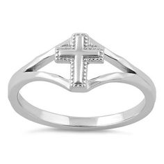 Top of ring height: 8.2mm

Top of ring width: 6.6mm

Band width: 1.8mm

Shank width: 1.8mm



Metal: 925 sterling silver

Plating: rhodium plated

Finish: high polish Thumb Rings For Women, Small Jewelry Box, Ring Stacking, Cross Ring, Thumb Rings, Sterling Silver Cross, Elegant Ring, One Ring, Delicate Rings