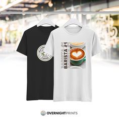 Hey there, fashionistas! 👋 Looking for a stylish and unique way to showcase your business, event, or promotion? Check out our custom tees! 👕 With your own designs, logo, or graphical quotes, you can show your customers and the world that you mean business. 💪 And best of all, our custom t-shirts are high-quality and made to last. Don't wait - start showcasing your brand today with our custom tees! 😎 #customtshirts #branding #promotions #events #overnightprints Business Event, Custom Branding, Branded T Shirts