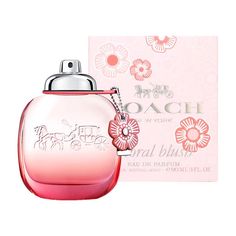 Coach Floral Perfume, Coach Floral Blush, Coach Perfume, Floral Perfume, Coach Floral, Perfume And Cologne, Goji Berries, Tea Roses, Fragrance Design