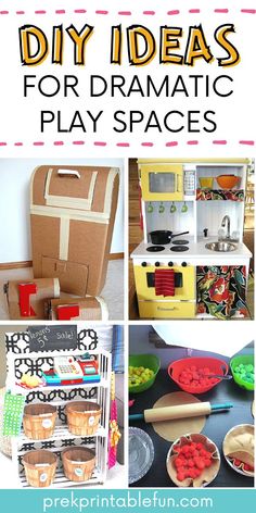 the ultimate diy ideas for dramatic play spaces