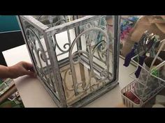 FARMHOUSE DECOR DIY || DOLLAR TREE DIY || Multipurpose Rustic Wedding Card Box, Lantern, Terrarium - YouTube Lantern Terrarium, Rustic Card Box Wedding, Farmhouse Decor Diy, Rustic Wedding Cards, Wedding Card Box, Diy Dollar Tree Decor, Diy Lanterns, Dollar Tree Decor, Dollar Tree Diy Crafts