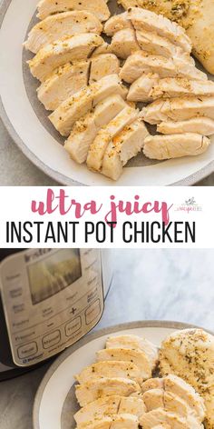 the instant pot chicken recipe is ready to be cooked