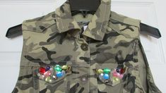 Camo with Decorations Sleevelessjacket  2 front pockets Camo Patch Jacket, Safari Vest, Military-style Camouflage Utility Jacket With Multiple Pockets, Camouflage Military Tops With Pockets, Military Camouflage Outerwear With Buttons, Camouflage Military Jacket, Army Jacket, Jacket Vest, Jacket Outfits