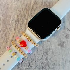 These super cute watch band accessories are suitable for Most Silicone band/leather bands. Designed as a loop ring that slides easily on your watch bands.( Compatible with Apple Watch Silicone Band suitable all Apple series 1-10 & SE, Samsung, & Versa Watch Bands. Cute Decorative Ring compatible for most Watch Bands suitable for Samsung Galaxy Watch5, Galaxy Watch4, 40mm 44mm/Classic 42mm 46mm, Galaxy Watch 3 41mm, Galaxy Watch5, Galaxy Watch4, 2mm, Samsung Watch Active 40mm/Active 2 40mm 42mm. Apple Watch Silicone Band, Cute Watches, Yellow Heart, Glitter Hearts, Silicon Bands, Metal Ornament, Leather Band, Cute Pattern, Red Heart