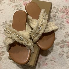 Seashell Sandles Never Worn Seashell Sandals, Women's Shoes Sandals, Sea Shells, Full Service, Customer Support, Shoes Sandals, Fast Delivery, Women Shoes, Sandals