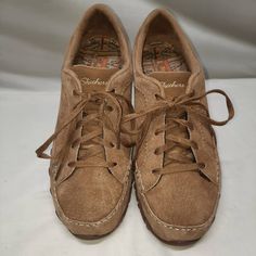 Nwob Skechers Relaxed Fit Air-Cooled Memory Foam Sneakers. Tried On, Never Worn.. See All Pictures As Part Of Description. Size 8 Skechers Relaxed Fit, Skechers Shoes, Tan Suede, Memory Foam, Athletic Shoes, Relaxed Fit, Women Shoes, Sneakers, Fast Delivery