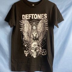 I Have Sizes S, M, L, Xl Available. Please Message Me Which Size To Ship When You Order. If You Don’t Message Me, I’ll Assume You Want A Large. Deftones T Shirt Design, Deftones Tshirts, Deftones Sweater, Deftones Clothing, Deftones Shirt Outfit, Deftones Clothes, Deftones Merch, Deftones Tee, Deftones Shirt