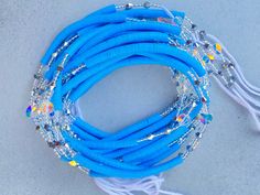 "FREE SHIPPING!! Please Note: Please scroll to see options. **These waist beads ship from Ghana, West Africa. They are traditional and authentic yet fancy and fashionable.* **I will send you nice selection of Waist beads unless you want to make your own choices, then you can email me to send you individual pictures of the waist beads. #Waist beads sizes vary from 35\"-45\" #They are all made with cotton threads #Bead sizes vary from 6/0, 8/0 12/0, 14/0" Cheap Multicolor Round Waist Beads, Cheap Blue Waist Beads With Spacer Beads, Cheap Multicolor Waist Beads, Beads Waist, Individual Pictures, Waist Jewelry, Star Vinyl, Good Morning Flowers Pictures, Bead Embroidery Tutorial