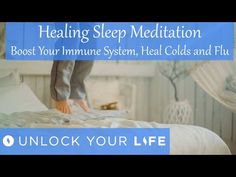 Healing Sleep Meditation, Boost Your Immune System, Heal from Cold and Flu - YouTube Boost Your Immune System, Healing Meditation, Immune System, Zen, Meditation, Healing