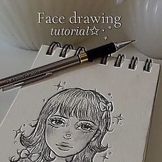 nakachi | ✨ Plants tutorial ✨ #foryou #drawing #viral #art | Instagram Drawing Tutorial Face, Face Drawing